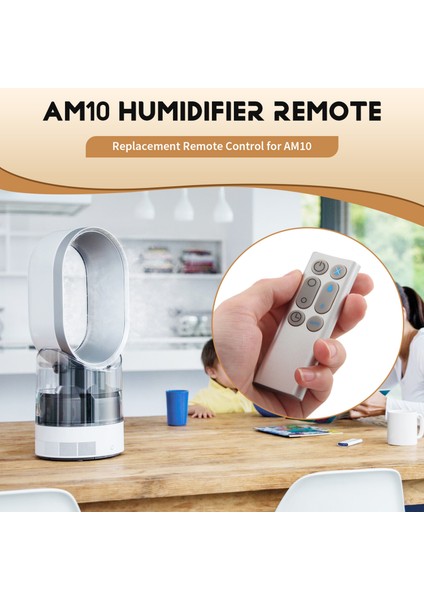 Dyson AM10 Nemlendirici Fan Hava Temizleyicisi Fan Gümüş Için Değiştirme Uzaktan Kumandası (Yurt Dışından) indirimleri