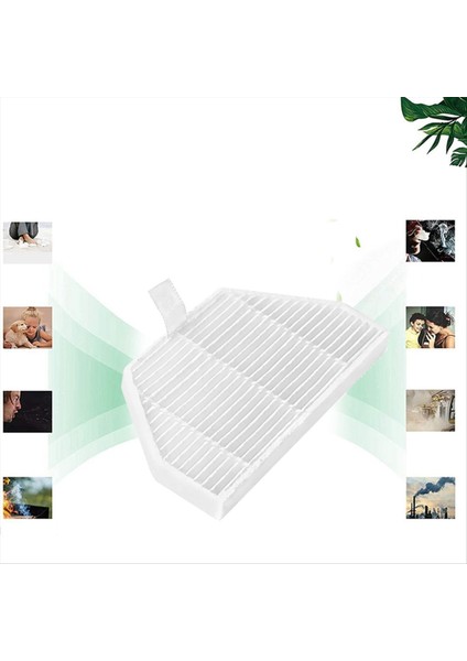 Roidmi Eva SDJ06RM Robot Vakum Süpürge Aksesuarları Ana Yan Fırça Filtre Mop Bez Toz Torbası Için 19PCS Yedek Parça (Yurt Dışından) modelleri