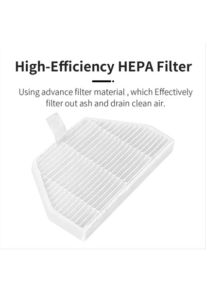 Roidmi Eva SDJ06RM Robot Vakum Süpürge Aksesuarları Ana Yan Fırça Filtre Mop Bez Toz Torbası Için 19PCS Yedek Parça (Yurt Dışından) fırsatları