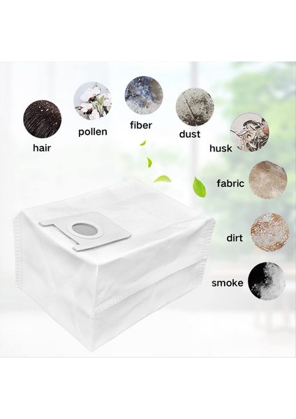 Roidmi Eva SDJ06RM Robot Vakum Süpürge Aksesuarları Ana Yan Fırça Filtre Mop Bez Toz Torbası Için 19PCS Yedek Parça (Yurt Dışından) indirimleri