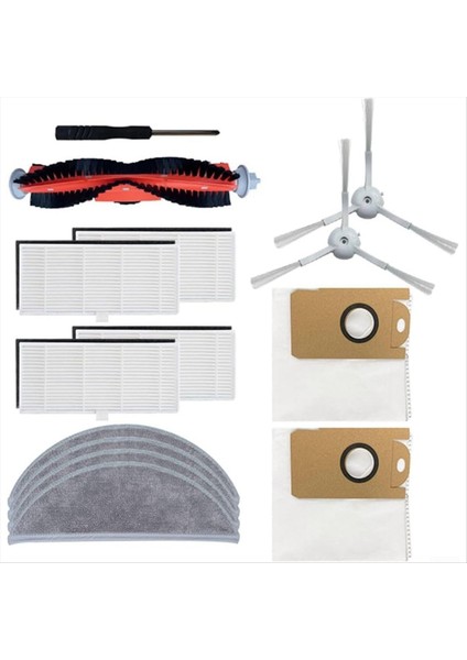 Lydsto R1, R1A, R1 Pro, S1 Robot Vakum Süpürge Parçaları Ana Yan Fırça Hepa Filtre Mop Bez Toz Torbası Aksesuarları (Yurt Dışından) fiyatları