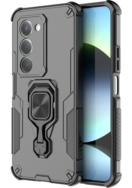 Xiaomi Redmi 15 Döndürülebilir Halka Ayaklı Pc + Tpu Darbeye Dayanıklı Telefon Kılıfı (Yurt Dışından) fiyatları