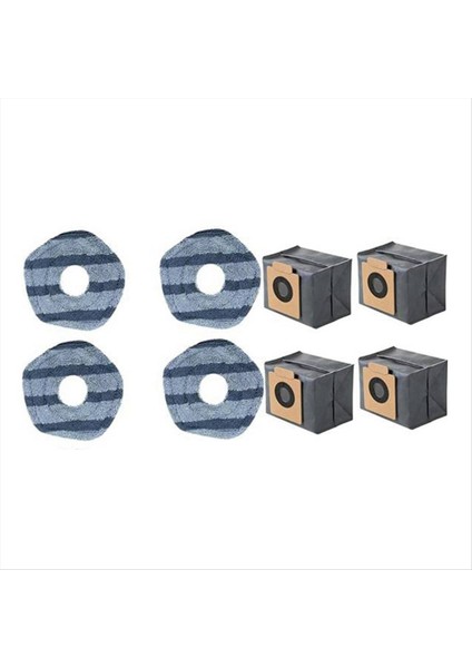 Eufy X10 Pro Omni Robot Vakum Yedek Parçaları Toz Çantaları (Yurt Dışından)