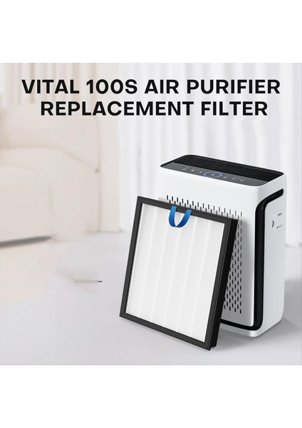 2 Paket Hayati 100&#39 Ler Levoit Için Hava Temizleyici Değiştirme Filtresi Vital 100S 3&#39 Ü 1 Arada Hepa Filtresi Tozu Çıkarın Pet Dander (Yurt Dışından) fiyatları