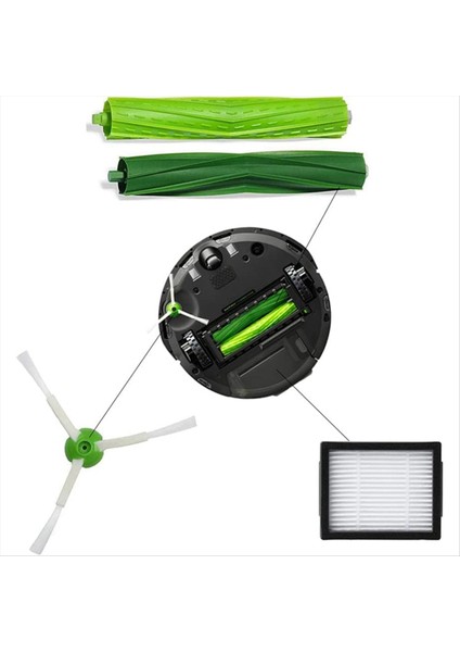 Irobot Roomba I7 I7+ I8 I8+ I1 I2 I3 I3+ I4 I4+ I6 I6+ E5 E6 E7 J6 J7 J7+/artı E, I&amp;j Serisi Vakum Filtre Fırçaları (Yurt Dışından) fırsatları