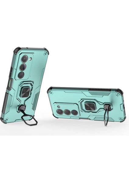 Xiaomi Redmi 15 Döndürülebilir Halka Ayaklı Pc + Tpu Darbeye Dayanıklı Telefon Kılıfı (Yurt Dışından) modelleri