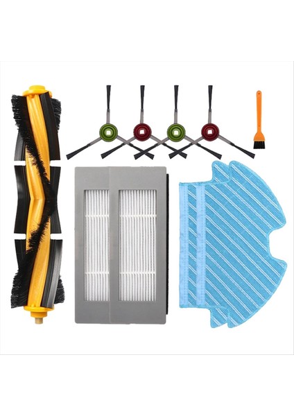 Ecovacs Debot Ozmo 900 905 DN55 Robotik Vakum Süpürge Yedek Parçalar Ana Yan Fırça Hepa Filtre Mop Kumaşları (Yurt Dışından)