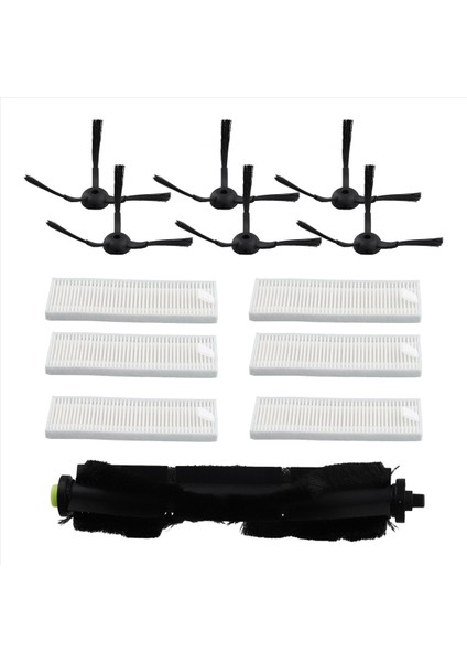 13PCS Roller Fırça Filtre Yan Fırça Yedek Parçaları Qihoo 360 S10 X100 Max Robotik Vakum Süpürücü (Yurt Dışından) fiyatları