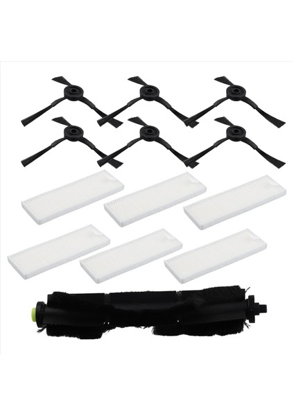 13PCS Roller Fırça Filtre Yan Fırça Yedek Parçaları Qihoo 360 S10 X100 Max Robotik Vakum Süpürücü (Yurt Dışından) modelleri