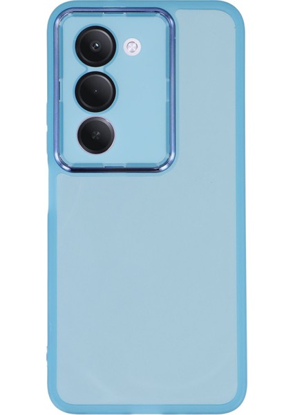 Xiaomi Redmi 15 Elektrolizle Kaplanmış Kamera Çerçevesi Tpu Telefon Kılıfı (Yurt Dışından)