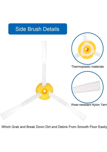 Irobot Için Yedek Parça Kiti 800 900 Serisi 850 860 861 866 870 880 890 Robotik Vakum Süpürge Aksesuar (Yurt Dışından) modelleri