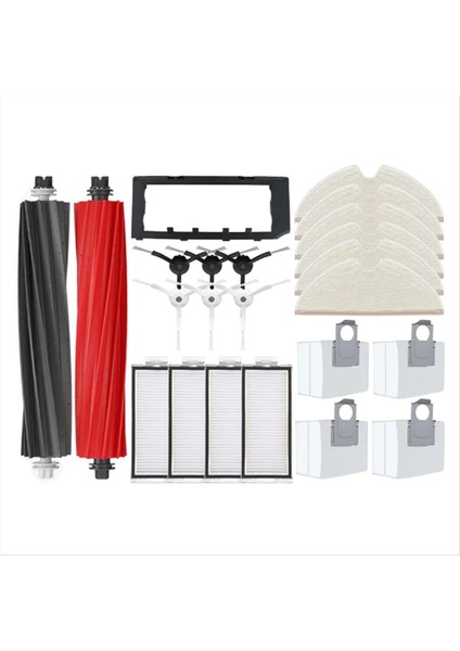 Roborock Q8 Için Max Q8 Max+ Q5 Pro Q5 Pro+ Robot Değiştirme Parçası Vakum Ana Yan Fırça Hepa Filtresi Mop Toz Çantası (Yurt Dışından)