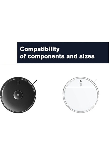 Xiaomi Mi Robot Vakum Mop 2 Pro/lite MJST1SHW Mjstl Ana Yan Fırça Hepa Filtre Mop Bezi Vakum Süpürge Parçaları (Yurt Dışından) fırsatları