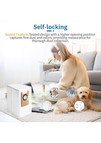 S1 Pro Omni Için Eufy Robot Vakum Omni S1 Pro Vakum Süpürge, Vakum Değiştirme Torbaları Için (Yurt Dışından) fırsatları