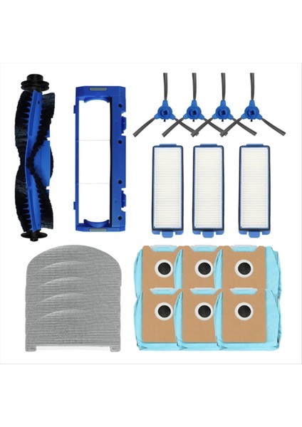 Eufy G40 Hybrıd / Hybrıd+ Robot Vakum Süpürge Pats Ana Yan Fırça Mop Bezi Hepa Filtre Tuz Torbaları Için Aksesuar Kiti (Yurt Dışından) modelleri