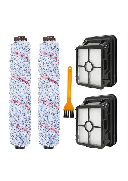 Bissell Crosswave Için Hepa Filtre Pet Roll Fırça Aksesuarları 1868 1785 Serisi 17132 Robot Vakum Süpürge Değiştirme (Yurt Dışından)