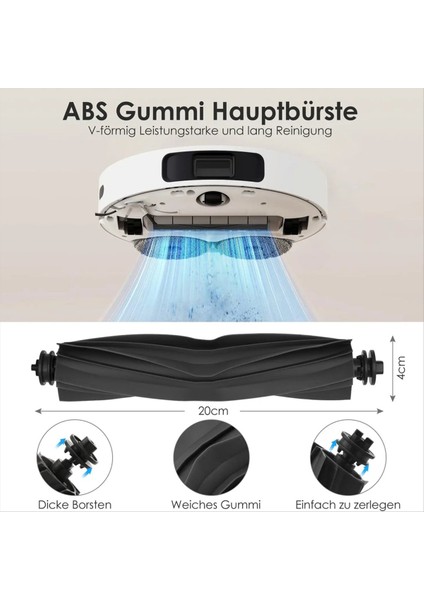 Dreame L10S Ultra/dream L10S Pro Robot Vakum Süpürge Parçaları Toz Torbası Ana Yan Fırça Hepa Filtre Mop Pedleri (Yurt Dışından) fırsatları