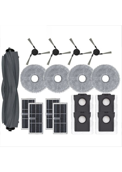Dreame X40 Ultra / X40 Pro Ultra Robot Vakum Süpürge Mop Hepa Filtre Toz Çantası Aksesuarları Yedek Yedek Parçalar (Yurt Dışından)
