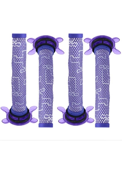 4pcs Dyson Vakum Süpürge V8 Odak Yatak Ön Filtresi Için Uygun (Yurt Dışından)