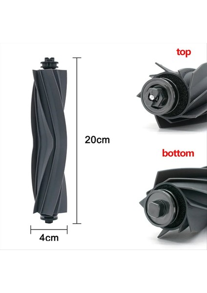 Xiaomi Mijia M30S Için D103CN Yedek Parçalar Aksesuar Sarf Maydoları Ana Yan Fırça Hepa Filtre Mop Bez Torbaları (Yurt Dışından) indirimleri