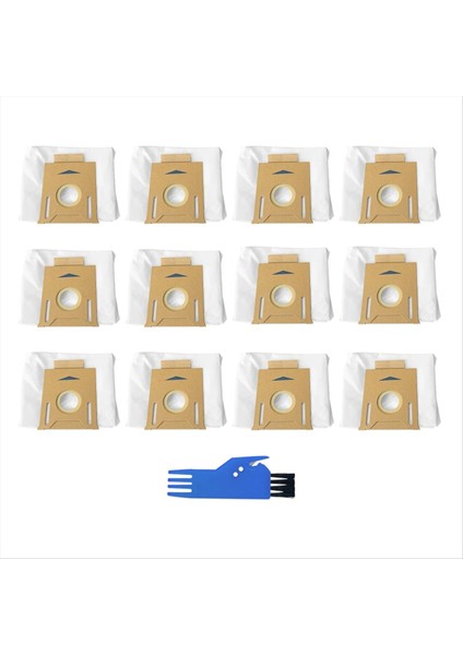Ecovacs Için Toz Çantası Deebot T9 T9 Aivi Ozmo T8 Aivi T8 Max T8 Serisi N8 Pro N8 Pro N8 Pro Aksesuarları Vakum Yedek Parçaları (Yurt Dışından)
