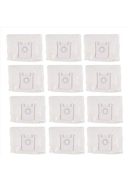 Roidmi Eve Için 12 Pcs Plus Robot Vakum Temizleyici Parçalar Toz Torbası Çöp Depolama Çantası Yedek Aksesuarlar (Yurt Dışından)