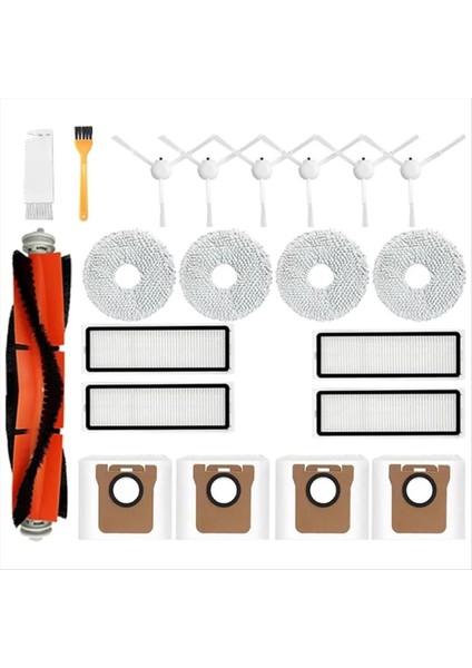 Dream L10S Için Ultra S10 S10 S10 Pro Mijia Omni 1s B101CN B116 Vakum Süpürge Ana Yan Fırça Hepa Filtreler Mop Bezi (Yurt Dışından)