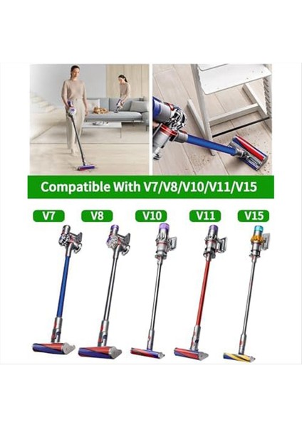 Dyson V15, V11, V10, V8, V7 Vakum Süpürge Için Değiştirilmiş Hortum Konnektörü Esnek Bağlantı Nozulu Uzatma Hortumu (Yurt Dışından) fiyatları