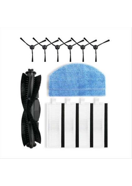 Tikom G8000/G8000 Pro Supping Robot Aksesuarları Temizleyici Parçalar Değiştirme Ana Yan Fırça Toz Çanta Mop (Yurt Dışından) fiyatları