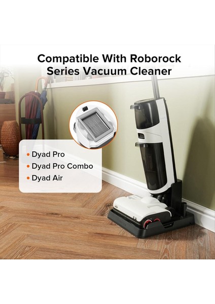 Roborock Dyad Pro / A10 Plus / A10 Ultra Vakum Süpürge Parçaları Silindir Fırçası Hepa Filtre Değiştirme (Yurt Dışından) fırsatları