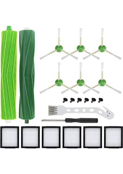 Irobot Roomba Için Yedek Parçalar I7 I7+ E5 E6 I3 Elde Taşınır Süpürge Filtre Parçaları (Yurt Dışından)