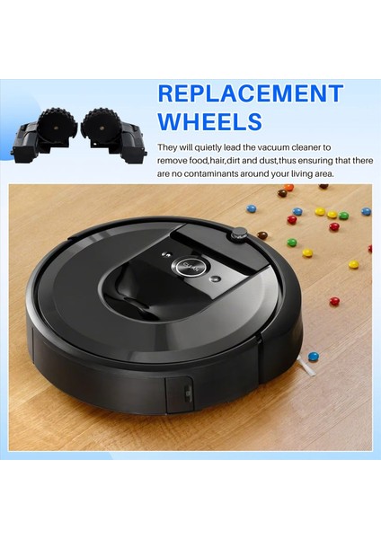 Xiaomi Roborock S5 Serisi Robot Vakum Süpürge Yedek Tekerlek Sol Sol Tekerlek Modül Parçaları (Yurt Dışından) fırsatları