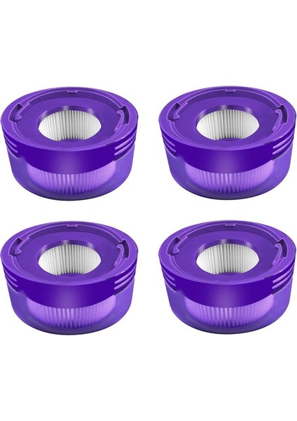 4pcs Arka Filtre Dyson Için Uygun, Elektrikli Temizleyici Aksesuarlar V8 Focus Yatak (Yurt Dışından)