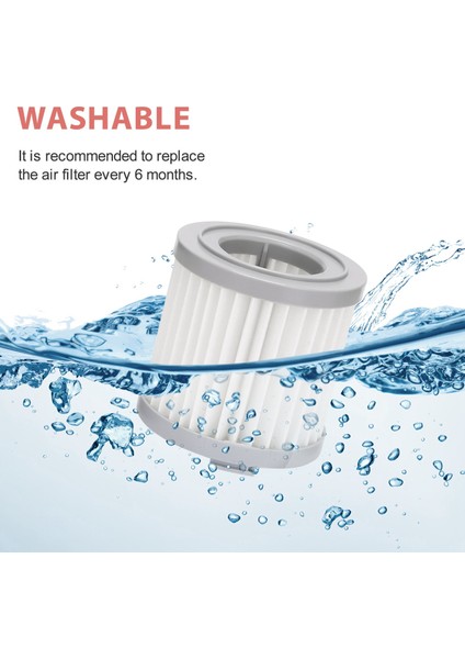 10PCS Xiaomi Için Hepa Filtresi Jimmy JV51 JV53 JV83 Handlid Cordless Vakum Süpürge Hepa Aksesuarları (Yurt Dışından) indirimleri