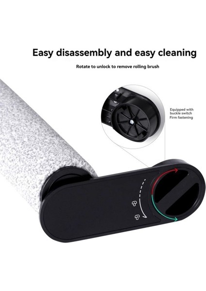 6pcs Midea Gx5 Zemin Temizleyici Aksesuarları Için Yedek Parçalar Ana Roller Fırça Filtre Sünger (Yurt Dışından) fiyatları