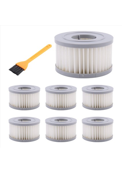 Xiaomi Jimmy JV85 JV85 Pro H9 Pro A6/a7/a8 Kablosuz El Vakumu Için 7pcs Hepa Filtreleri (Yurt Dışından)