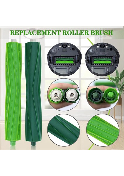 Irobot Oraya Için Aksesuar Kiti Combo J7+/plus Vakum Temizleyici Aksesuarlar Kauçuk Fırçalar Filtreler Vakum Torbalar Mop (Yurt Dışından) modelleri