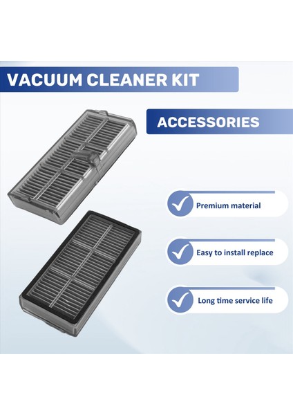 Dreame X40 Ultra / X40 Pro / S30 Pro Ultra Robot Vakum Temizleyici Ana Yan Fırça Hepa Filtreler Paspas Kumaş Toz Çantaları (Yurt Dışından) indirimleri