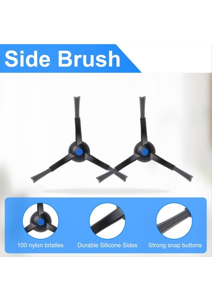 Ecovacs Deebot X5 Omnı Için Yedek Parçalar, Silindir Fırçası ile Aksesuar Kiti, Hepa Filtreleri, Mendiller, Toz Torbaları, Yan Fırçalar (Yurt Dışından) modelleri