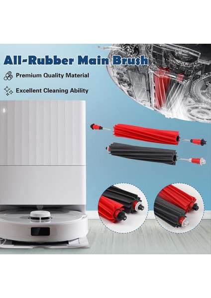 Roborock Qrevo Için Master Robot Vakum Süpürge Ana Silindir Yan Fırça Hepa Filtre Mop Bez Toz Çantaları Aksesuarlar (Yurt Dışından) modelleri