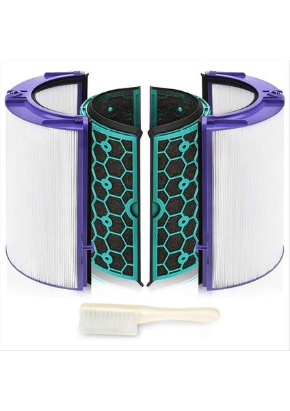 Dyson HP04 TP04 DP04 TP05 DP05 360 ° Saf Serin Fan Hepa Filtresi ve Aktif Karbon Filtresi Için Değiştirme Hepa Filtresi (Yurt Dışından)
