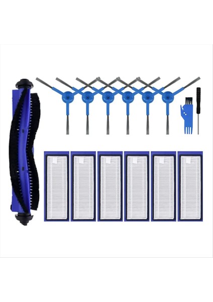 Eufy Robovac L70 Hybrıd Robot Vacum Sever Için Aksesuarları Kiti Yapılırılmış Ana Sınak Fırch Hepa Filtreleri (Yurt Dışından)