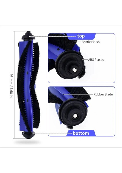 Eufy Robovac L70 Hybrıd Robot Vacum Sever Için Aksesuarları Kiti Yapılırılmış Ana Sınak Fırch Hepa Filtreleri (Yurt Dışından) modelleri