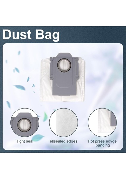 Roborock S8 Maxv Ultra Robot Vakum Yedek Aksesuarlar Ana Yan Fırçalar Mop Bezleri Hepa Filtreleri Yedek Parçalar (Yurt Dışından) fırsatları