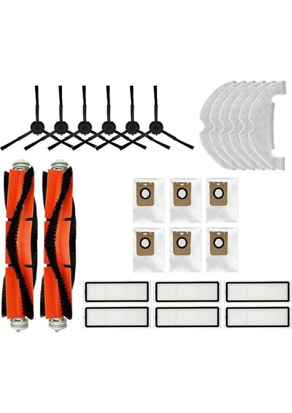 Xiaomi Dream Için L10PLUS/Z10PRO/D10PLUS Hepa Filtre Mop Bezleri Rag Yedek Yedek Parça Aksesuar (Yurt Dışından) indirimleri