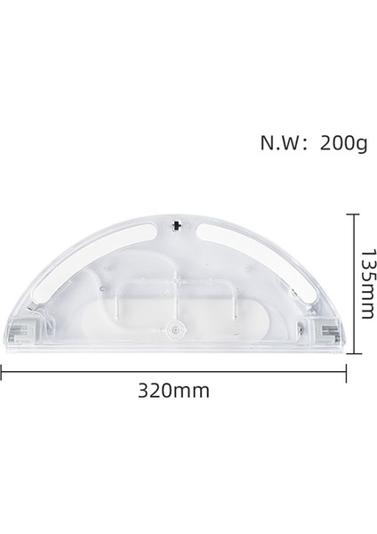 Xiaomi Dreame Için Su Tankı D9 L10PRO 2c Vakum Süpürge Parçaları Yedek Aksesuarlar (Yurt Dışından) fiyatları
