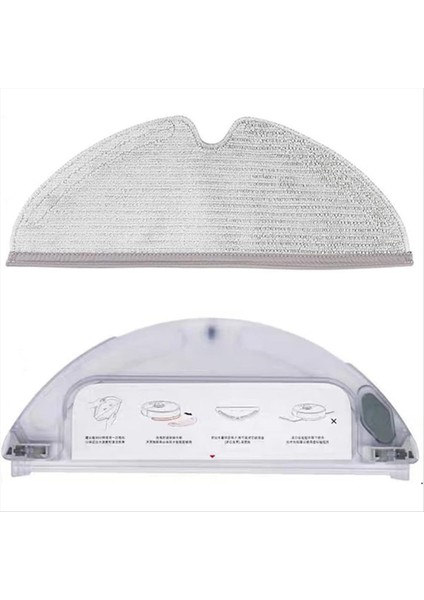 Xiaomi Için Su Deposu Paspas Bezleri Roborock S50 S51 T4 Vakum Süpürge Yedek Parçaları (Yurt Dışından)