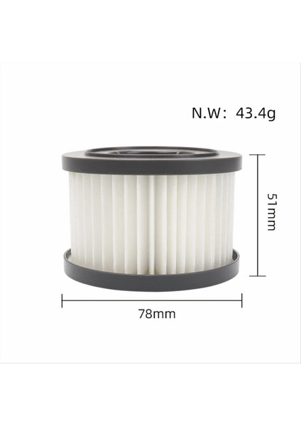 Hepa Filtreleri Set Xiaomi Jimmy H8 / H8 Pro / H8 Flex T-HPU55 Handheld Kablosuz Vakum Süpürge Yedek Parçaları (Yurt Dışından) modelleri
