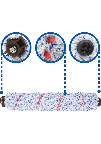 Bissell Crosswave Için Filtre Silindir Fırçası 1713 Pet Pro 2224E Kablosuz 2582E Serisi Temizlik Parçaları 1866 1868 1934 1926 (Yurt Dışından) indirimleri