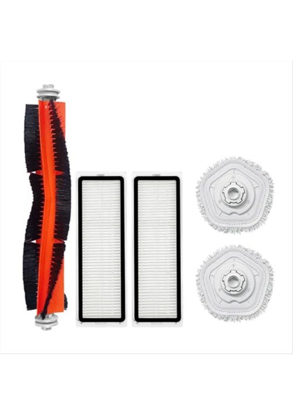 Dream Sware Robot W10PRO Aksesuarları Ana Roller Fırça Filtre Çekirdeği Entegre Mop Braketi (Yurt Dışından)